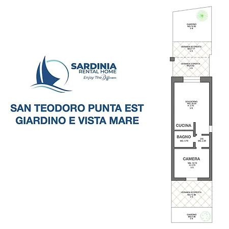 Punta Est Giardino E Vista Mare Cap Coda Cavallo